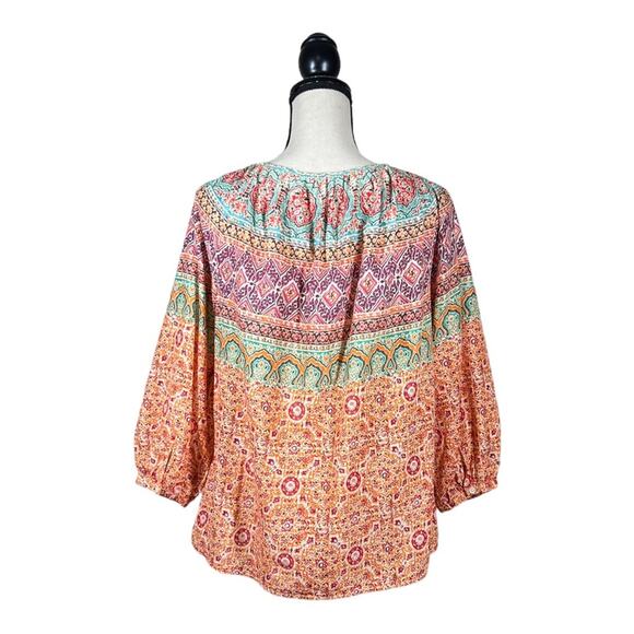 Lauren Ralph Lauren Western Peasant Blouse - Picture 4 of 5